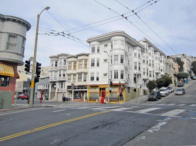 Apartment building complex in San Francisco